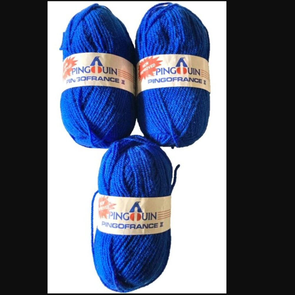 NEW! Pingouin (Canada) Pingofrance II Acrylic/Wool Double Knitting Crochet Yarn